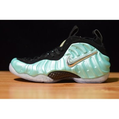 Nike Erkek Air Foamposite Pro Island Yeşil / Metal Platini Basketbol Ayakkabısı Türkiye - 15SZFWUP